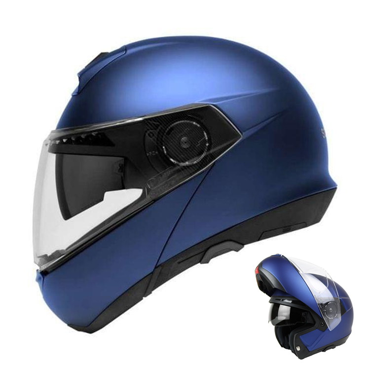 CASCO MOTO SCHUBERTH MODULAR C4 AZUL MATE M